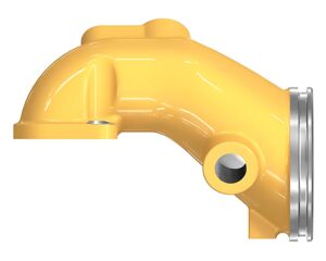 CAT® 8.64″ Length, 0.41″ Hole Size, C15 3406 Oil Cooler Inlet Bonnet (170-4860)