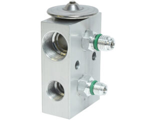 Kysor® 1-1/2 Ton Block, Expansion Valve, with No.6 Inlet and No.8 Outlet (1814007)