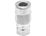 Milton® 1/4″ Female NPT, H-Style Coupler, For Larger Tool Applications, Steel (1833)