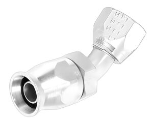 Eaton Aeroquip® 3/4″ Female Swivel x 5/8" Hose I.D,  Field Attachable Fitting, 45-Deg. Elbow (190773-12S)