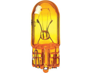 GE® 14V 4W T3-1/4 – Miniature Bulb, Wedge Base Type, Amber (194NA)