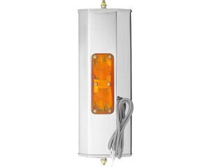 HD Plus® 6″ x 16″ Height - West Coast Heated/Lighted Mirror, Stainless Steel (20131)