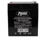 Prairie Energy B12-5B / 12V5AH/20HR Rechargeable VRLA Battery, Constant Voltage Charge (B12-5B)