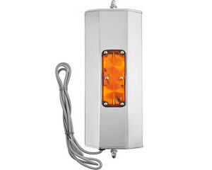 HD Plus® 7″ x 16″ Height, Box Back Style, 12V Lighted / Heated  West Coast Mirror, Stainless Steel (HDM20731)