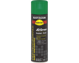 Rust-Oleum® 15 oz. Acrylic Enamel Spray Paint, Aerosol Can, High Gloss John Deere Green (209713)