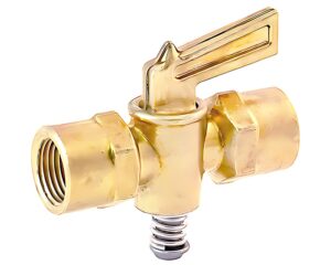 3/8″ Female NPT, 30-PSI / -40° to 250°F, Spring Bottom Shut-Off Cock (2103-C)