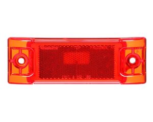 Truck-Lite® 1-Bulb Reflectorized Clearance Marker Incandescent Light – ABS Red Lens (21201R)