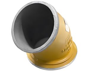 CAT® 90.5mm Inner Diameter, 6.20" Long, Air Inlet Elbow, Cast Aluminum (217-5684)