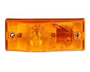 Truck-Lite® 12V Rectangular Auxiliary Turn Signal Light Kit w/ Gasket, Yellow (22004Y)