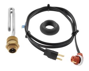 Temro Zerostart 150W/120V, Oil Immersion Pan Heater, 5-5/8" Length (2200635)