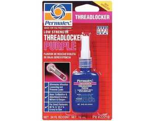 Permatex® 10mL Low Strength Threadlocker – Purple (22210)