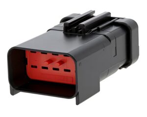 Detroit Diesel® 10-Pin Male Sealed Connector, Black Body (23531613)