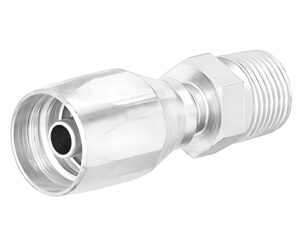 Eaton Weatherhead® 13/32″ Hose x 3/8″ Male NPT, Field Attachable 247N Series Hydraulic Hose Fitting (24708N-106)