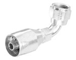 1/4″ Hose I.D x 1/4″ Female JIC 37° Swivel, 90-Deg. Elbow (88521)