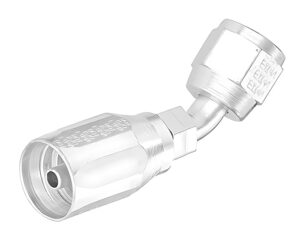 Eaton Weatherhead® 5/16″ Hose x 3/8″ FJIC 37° Swivel, 45° Tube Elbow, Field Attachable 247  ‘N’ Series Hose Fitting (24706N-686)