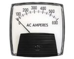 Yokogawa 3.5″ Display, 0-600 Amp. Scale, Analog Panel Meter (250-340-LSSJ)