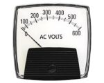 Yokogawa 3.5″ Display, 0-600 Volt Scale, Analog Panel Meter (250-344-SJSJ)