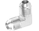 1/4″ Male JIC x 1/4″ Male JIC, Flare Adapter, 90-Deg. Union Elbow, Steel (S3755-4)