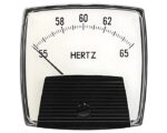 Yokogawa 2.5" Display, 55-65 Hz. Scale, Analog Panel Meter (254-250-ANAN)