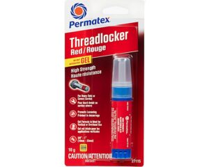 Permatex® Red Gel High Strength Threadlocker, 10g Tube (PE27115)