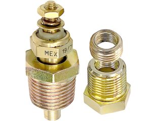 Stewart-Warner® 5/8" Hex Size, 1/8" NPTF, 100 - 240°F Temperature Sender (280EA)