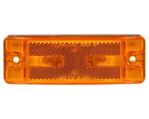 Truck-Lite® 12V Marker Clearance Light, Reflectorized, 2-Screw, Yellow (29203Y)