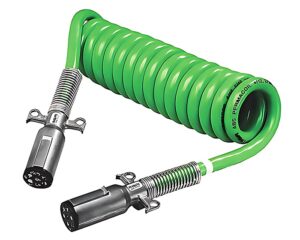 Phillips® 15′ ft. ABS PERMACOIL Electrical Cable Assembly with Zinc Die-Cast Plug (30-4621)