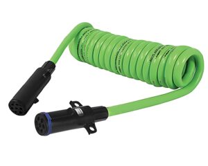 Phillips® 15 ft. Length, ABS LECTRACOIL Trailer Coiled Cable Electrical Assembly PERMAPLUGS (30-9620)