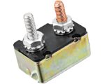 Cole Hersee® 12V / 50A, 10-32 Studs Input, Box Style Circuit Breaker, Steel (30056-50)