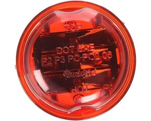 Truck-Lite® 8-Diode LED Marker Clearance Round Light, High Profile – Red (30375R)