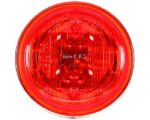 Truck-Lite® 8-Diode LED Marker Clearance Round Light, Low Profile – Red (30385R)