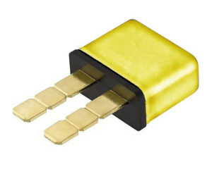 Cole Hersee® 12V/20A, Type I ATO Circuit Breaker, Grooved Terminals, Plated Steel, SAE J553, Snap-Off Blade (30409-20)