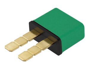 Cole Hersee® 12V / 30A, Type I Auto-Reset, ATO Circuit Breaker, Green (30409-30)