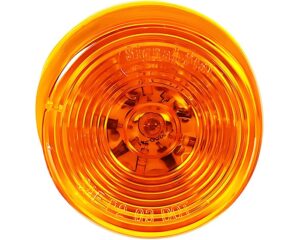 Truck-Lite® 6-Diode LED Marker Clearance Round Light, PL-10 – Amber Lens (3050A)