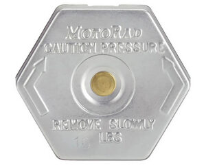 Gates® 10-PSI Pressure Rating, Heavy Duty Type, B-Size Filler Neck, 1.14" Cap Depth, Radiator Cap (31349)