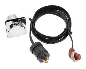 Temro Zerostart 16-Gauge, 8' Length, Weatherproof Cordset w/ Receptacle (3600028)