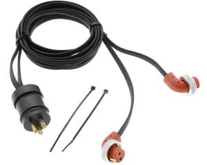 Temro Zerostart 6' / 6' Length, Flat Wire, Weatherproof Series Y-Cord (3600064)