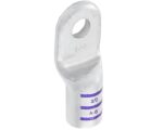 Waytek 3/0 GA, 3/8" Stud, Heavy-Duty Tinned Copper Eyelet, Purple (36544)