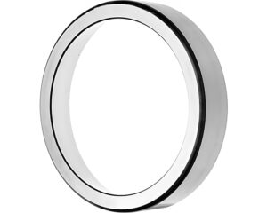 0.7411″ Width, 0.046″ Cup Radius, Tapered Roller Bearing – Single Cup, Steel (394A)