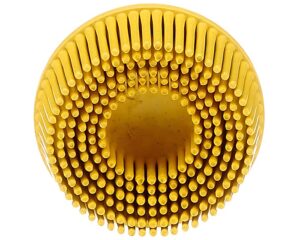 3M Scotch-Brite Roloc  2″ x 5/8″, 80-Grit, Tapered Coarse Bristle Disc (3MSB18732)