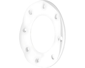 Dixon 4″ Size, 6.875" O.D, 4.312" I.D, TTMA Flange Gasket (400GTTFTK)