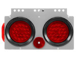 Truck-Lite® Stop Turn Tail Light Module w/ Side Marker, Left Hand – Red Lens (40756)