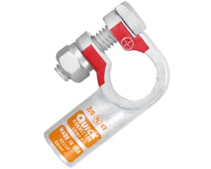 QuickCable® 2/0 GA, Positive Polarity, Left Elbow Battery Connector (4220P)
