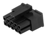 Molex® MICRO-FIT 3.0 Series, 10-Way Female Straight PCB Receptacle Black Housing Connector (43025-1000)