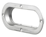 Grote® Theft-Resistant Mounting Flange, For 6″ Oval Lights, S/Steel (43723)