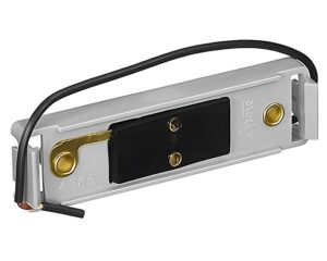 Grote® Low Profile – Rectangular Bracket, 2-Screw Mount, Polycarbonate (43850)