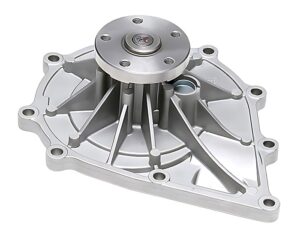 Gates® Heavy-Duty Engine Water Pump, Reverse Rotation, Aluminum (44057HD)