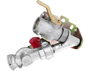 Tramec Sloan® Swing-Away Shut-Off Gladhand, 45-Deg. with Stopper Arm (441172)