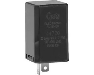 Grote® 3-Pin / 20 Light – Heavy Duty Electronic Flasher, For Round Socket (44720)