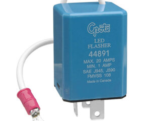 Grote® 2-Pin / 1A-20A – Variable Load Electronic LED Flasher, Blue (44891)